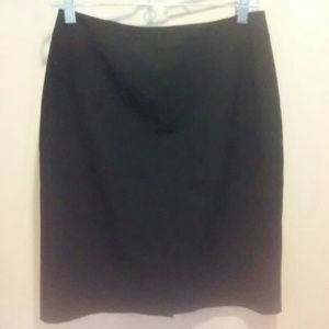 22in black business skirt